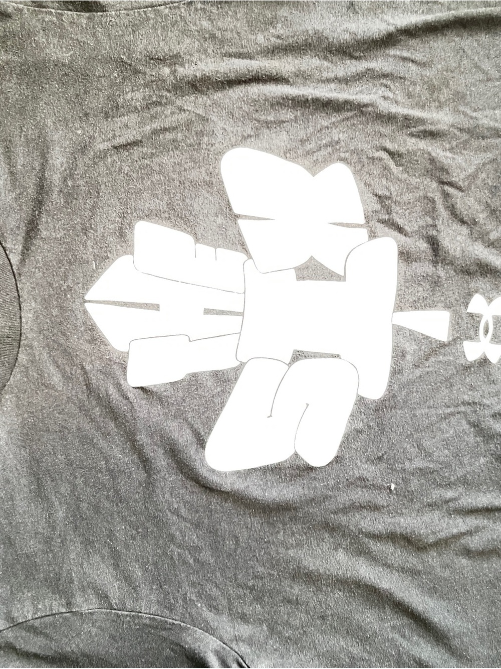 Under Armour Black Graphic Logo Tee the six